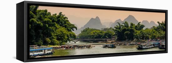 China 10MKm2 Collection - Yangshuo Li River-Philippe Hugonnard-Framed Stretched Canvas