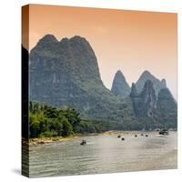 China 10MKm2 Collection - Yangshuo Li River-Philippe Hugonnard-Stretched Canvas