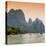 China 10MKm2 Collection - Yangshuo Li River-Philippe Hugonnard-Stretched Canvas