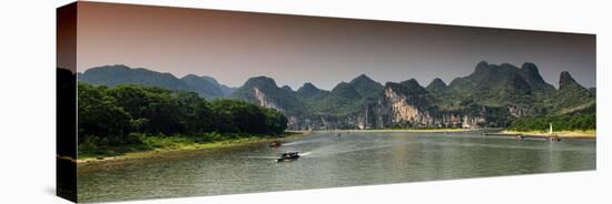 China 10MKm2 Collection - Yangshuo Li River-Philippe Hugonnard-Stretched Canvas