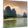 China 10MKm2 Collection - Yangshuo Li River-Philippe Hugonnard-Mounted Photographic Print