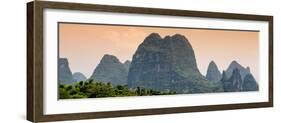 China 10MKm2 Collection - Yangshuo Li River-Philippe Hugonnard-Framed Photographic Print