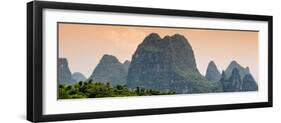 China 10MKm2 Collection - Yangshuo Li River-Philippe Hugonnard-Framed Photographic Print