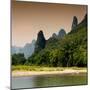 China 10MKm2 Collection - Yangshuo Li River-Philippe Hugonnard-Mounted Photographic Print