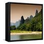 China 10MKm2 Collection - Yangshuo Li River-Philippe Hugonnard-Framed Stretched Canvas