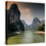 China 10MKm2 Collection - Yangshuo Li River-Philippe Hugonnard-Stretched Canvas