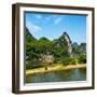 China 10MKm2 Collection - Yangshuo Li River-Philippe Hugonnard-Framed Photographic Print