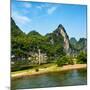 China 10MKm2 Collection - Yangshuo Li River-Philippe Hugonnard-Mounted Photographic Print