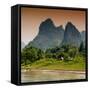 China 10MKm2 Collection - Yangshuo Li River-Philippe Hugonnard-Framed Stretched Canvas