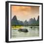 China 10MKm2 Collection - Yangshuo Li River-Philippe Hugonnard-Framed Photographic Print