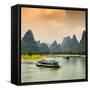 China 10MKm2 Collection - Yangshuo Li River-Philippe Hugonnard-Framed Stretched Canvas