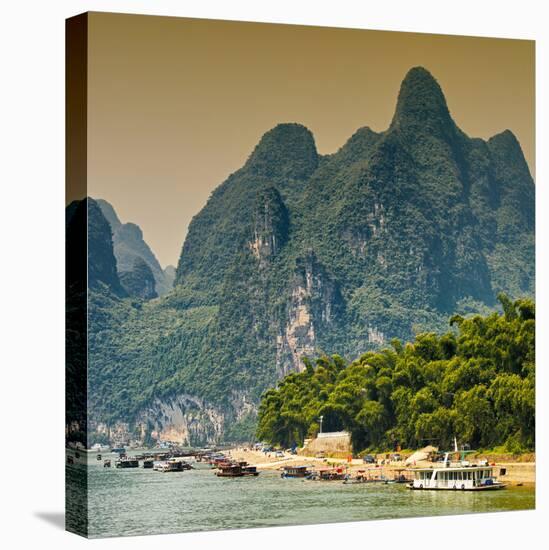 China 10MKm2 Collection - Yangshuo Li River-Philippe Hugonnard-Stretched Canvas