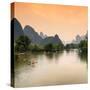 China 10MKm2 Collection - Yangshuo Li River-Philippe Hugonnard-Stretched Canvas