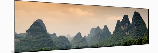 China 10MKm2 Collection - Yangshuo Mountain-Philippe Hugonnard-Mounted Photographic Print