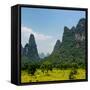 China 10MKm2 Collection - Yangshuo Mountain-Philippe Hugonnard-Framed Stretched Canvas