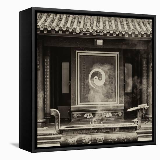 China 10MKm2 Collection - Yin Yang Temple-Philippe Hugonnard-Framed Stretched Canvas