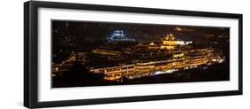 China 10MKm2 Collection - Yuyuan Gardens at night - Shanghai-Philippe Hugonnard-Framed Premium Photographic Print