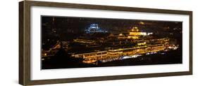 China 10MKm2 Collection - Yuyuan Gardens at night - Shanghai-Philippe Hugonnard-Framed Photographic Print