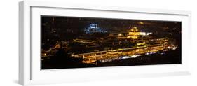 China 10MKm2 Collection - Yuyuan Gardens at night - Shanghai-Philippe Hugonnard-Framed Photographic Print