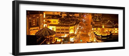 China 10MKm2 Collection - Yuyuan Gardens at night - Shanghai-Philippe Hugonnard-Framed Photographic Print