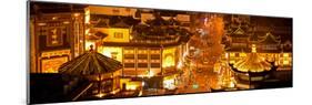 China 10MKm2 Collection - Yuyuan Gardens at night - Shanghai-Philippe Hugonnard-Mounted Photographic Print