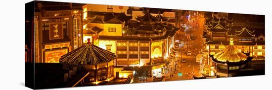 China 10MKm2 Collection - Yuyuan Gardens at night - Shanghai-Philippe Hugonnard-Stretched Canvas