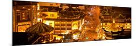 China 10MKm2 Collection - Yuyuan Gardens at night - Shanghai-Philippe Hugonnard-Mounted Photographic Print