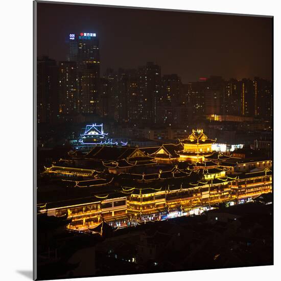 China 10MKm2 Collection - Yuyuan Gardens at night - Shanghai-Philippe Hugonnard-Mounted Photographic Print