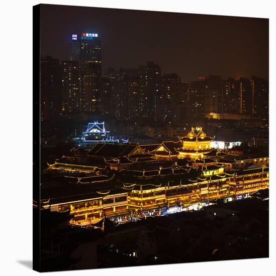 China 10MKm2 Collection - Yuyuan Gardens at night - Shanghai-Philippe Hugonnard-Stretched Canvas