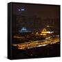 China 10MKm2 Collection - Yuyuan Gardens at night - Shanghai-Philippe Hugonnard-Framed Stretched Canvas