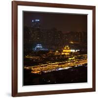 China 10MKm2 Collection - Yuyuan Gardens at night - Shanghai-Philippe Hugonnard-Framed Photographic Print