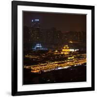 China 10MKm2 Collection - Yuyuan Gardens at night - Shanghai-Philippe Hugonnard-Framed Photographic Print