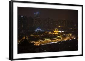 China 10MKm2 Collection - Yuyuan Gardens at night - Shanghai-Philippe Hugonnard-Framed Photographic Print