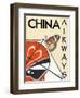 China Airways-Jean Pierre Got-Framed Art Print