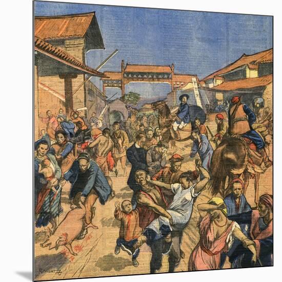 China, Bandits, Chan-Shi-R. Moritz-Mounted Art Print