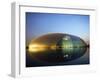 China Beijing an Illuminated National Grand Theatre Opera House known as the Egg-Christian Kober-Framed Photographic Print