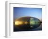 China Beijing an Illuminated National Grand Theatre Opera House known as the Egg-Christian Kober-Framed Photographic Print