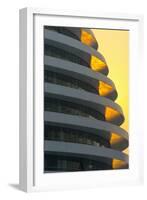 China, Beijing, Chaoyangmen South Street, Galaxy Soho by Architect Zaha Hadid-Alan Copson-Framed Photographic Print