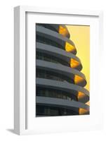 China, Beijing, Chaoyangmen South Street, Galaxy Soho by Architect Zaha Hadid-Alan Copson-Framed Photographic Print