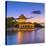 China, Beijing, Forbidden City, Palace Moat-Alan Copson-Stretched Canvas