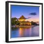 China, Beijing, Forbidden City, Palace Moat-Alan Copson-Framed Photographic Print