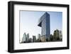 China, Beijing, Gleaming Steel and Glass Cctv Building-Paul Souders-Framed Photographic Print