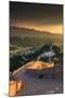 China, Beijing, Great wall of Badaling, sunset on the great wall-Maurizio Rellini-Mounted Photographic Print