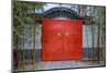 China, Beijing, Large Red Door Entry at Summer Palace-Terry Eggers-Mounted Photographic Print