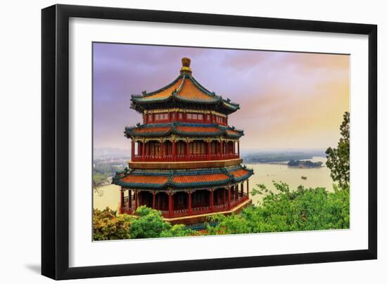 China, Beijing, Summer Palace-Maurizio Rellini-Framed Photographic Print