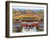 China, Beijing, the Forbidden City in Beijing Looking South-Gavin Hellier-Framed Photographic Print