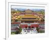 China, Beijing, the Forbidden City in Beijing Looking South-Gavin Hellier-Framed Photographic Print