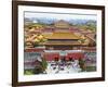 China, Beijing, the Forbidden City in Beijing Looking South-Gavin Hellier-Framed Photographic Print