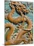 China, Beijing, Xicheng District, Behai Park, Detail of the Nine Dragon Screen-Walter Bibikow-Mounted Photographic Print