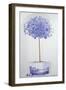 China Blue Tree Set in a Niche-Lincoln Seligman-Framed Giclee Print